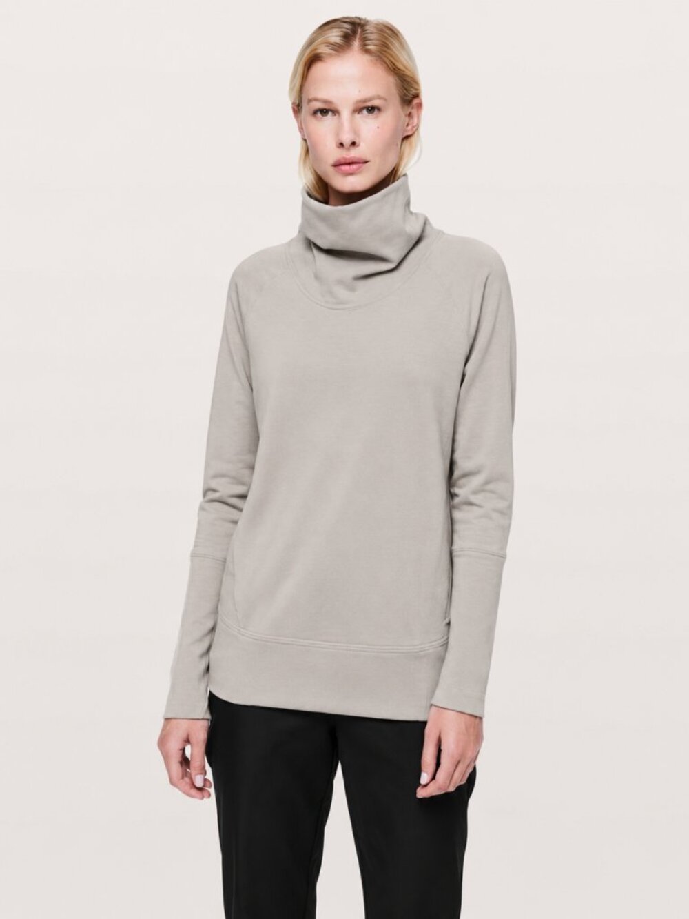 Lululemon Light Peach Colored Long Sleeve Pullover